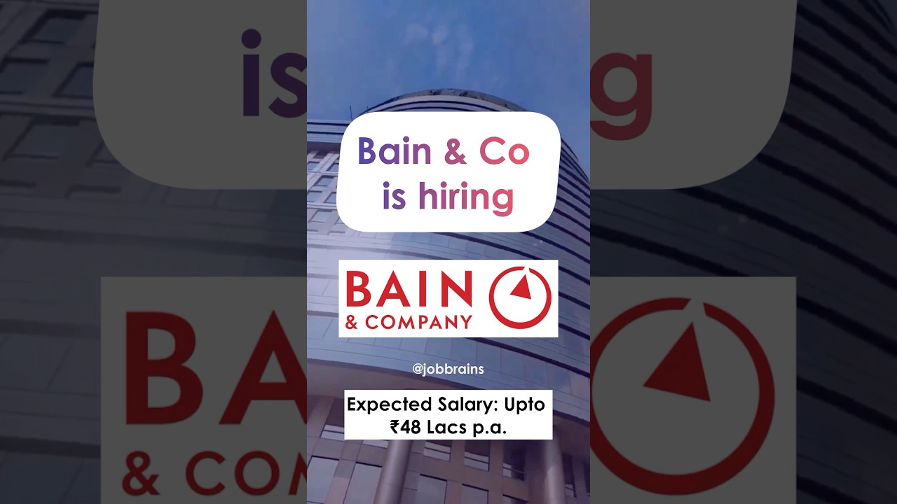 Bain & co is Hiring | 