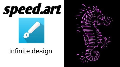 Membuat line art pemula di infinite design