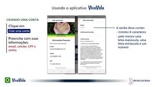 VONBRAUNLABS: Aplicativo VivaVida - Instruções screenshot 2