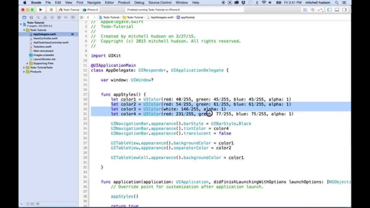 8 TableView TextLabel Color