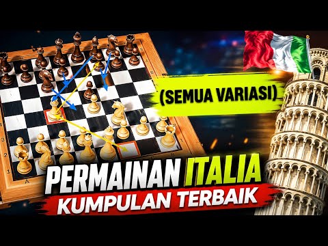 Kursus Italian game full Variasi | Termasuk pola serangan dan jebakan brutal 💪