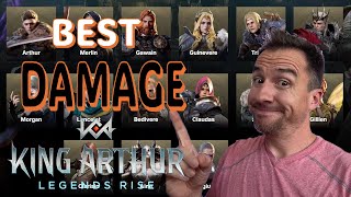 Who is the BEST All Around Damage Dealer in King Arthur: Legends Rise?