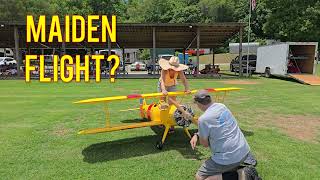 CY stearman maiden flight.