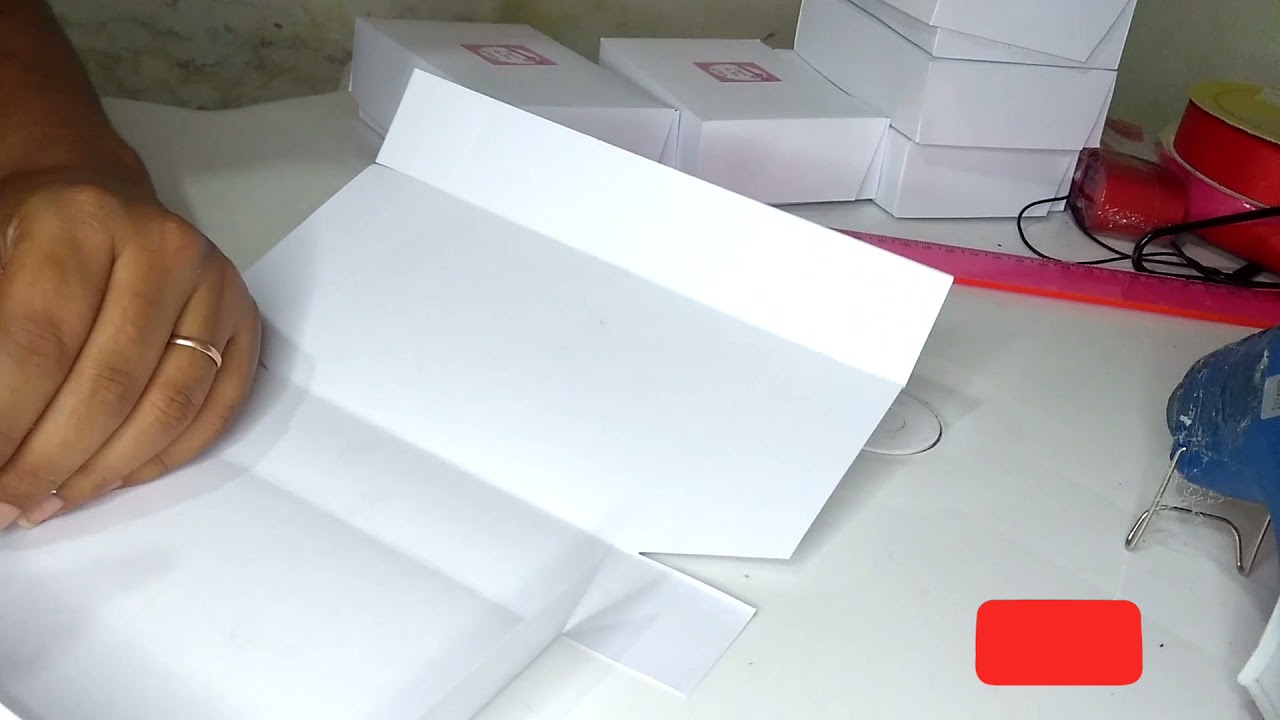 Caixa para Laços - Passo a passo