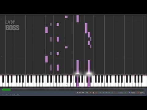 Room of Angel - Silent Hill 4 Piano tutorial (Syntheshia 100% speed)