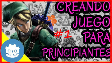GODOT para PRINCIPIANTES #1 creacion de escena | Crear nuestro primer videojuego | tu primer juego