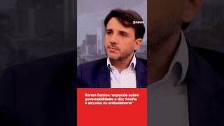Renan Santos Responde Sobre Governabilidade E Diz Aceito A Alcunha Do Antissistema