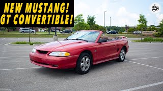 My New 1994 Ford Mustang GT 5 0 Convertible!