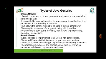 Object Oriented Programming - Generic Collection