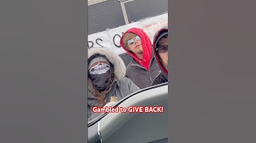 Gambled to help the casino dealers on strike!! Watch the full video #teamsters