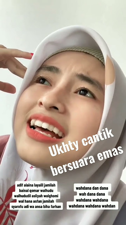 Story Wa Sholawat Viral Wahdana||Ukhty Cantik Bersuara Merdu#shortsholawat#shortsvideo#fyp#fyptiktok