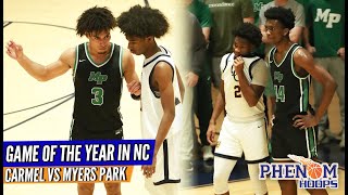 Highlights Top Nc Teams Face Off Carmel Christian Vs Myers Park Went Down To The Wire