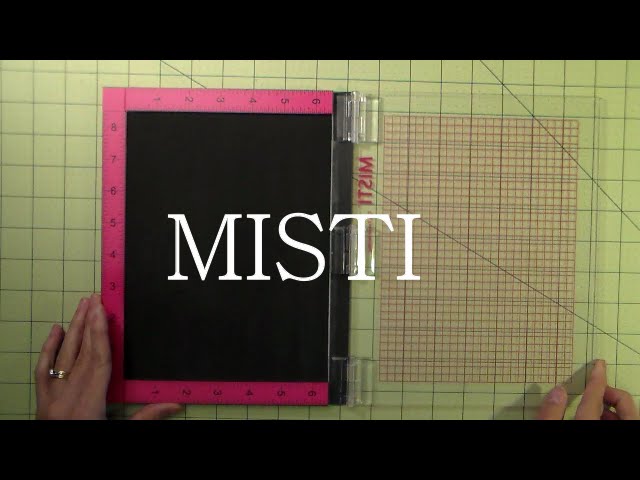 Misti Red Rubber Stamp Tool Original Size - Misti Most Incredible Stamp  Tool Invented