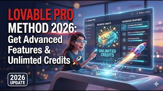 Lovable Pro Method 2026: Get Advanced Features & Unlimited Credits 🚀