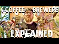 Top 4 coffee brewers professional recipes for better coffee at home