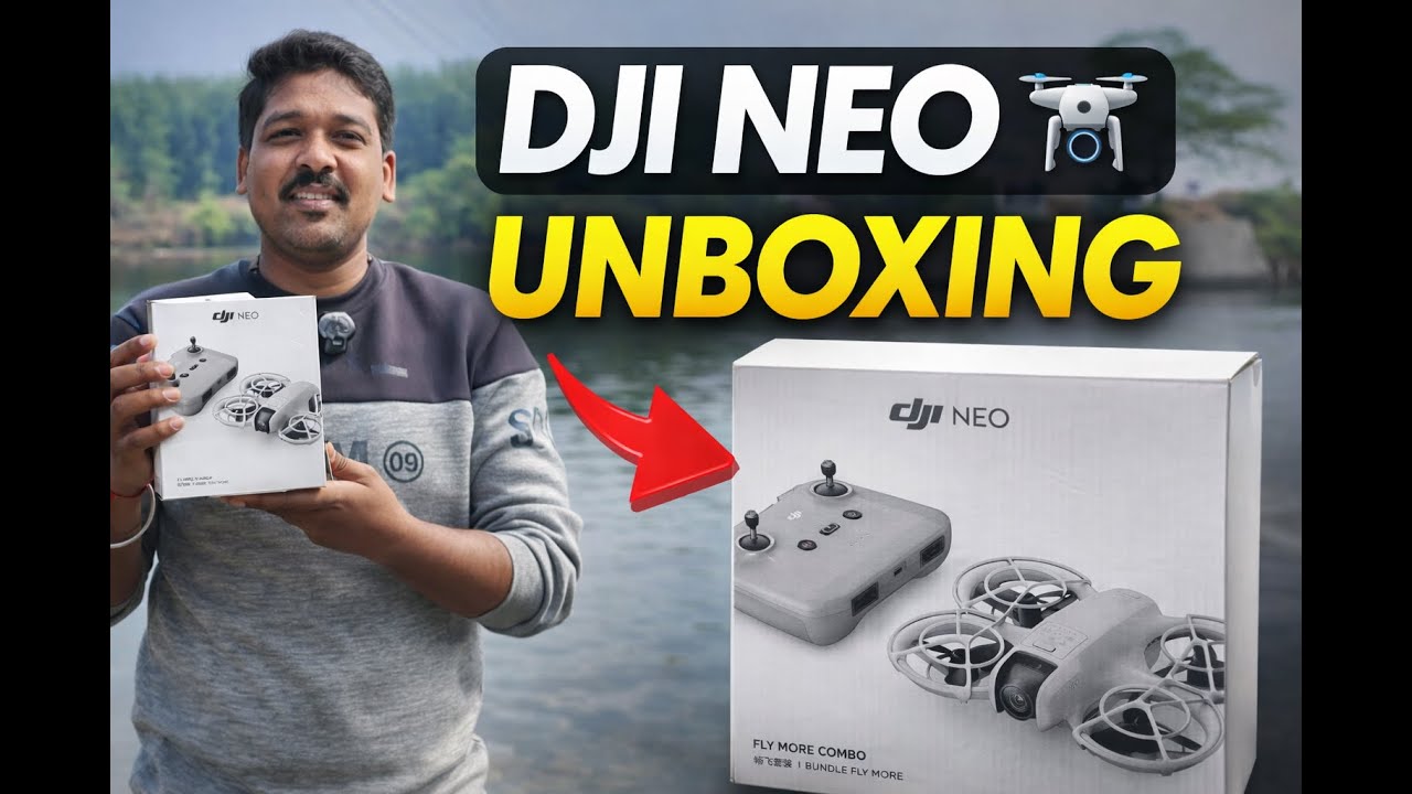 DJI Neo Fly More Combo –Full Unboxing, Features & Cost Explained || DJI Drone ధర ఎంత? ఫీచర్స్ ఏమిటి?