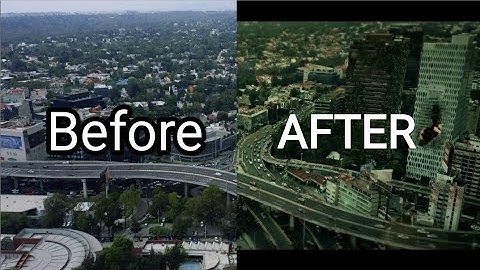 Zombie apocalypse vfx city