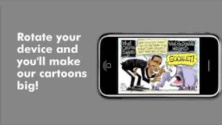 "msnbc.com Cartoons" Application for the iPhone and iPod Touch
