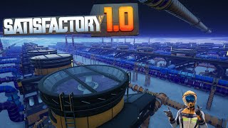Turning Water into Fuel, ROCKET FUEL!!! Satisfactory 1.0 Lets Play Series Mega Factory pt. 2 Ep. 24