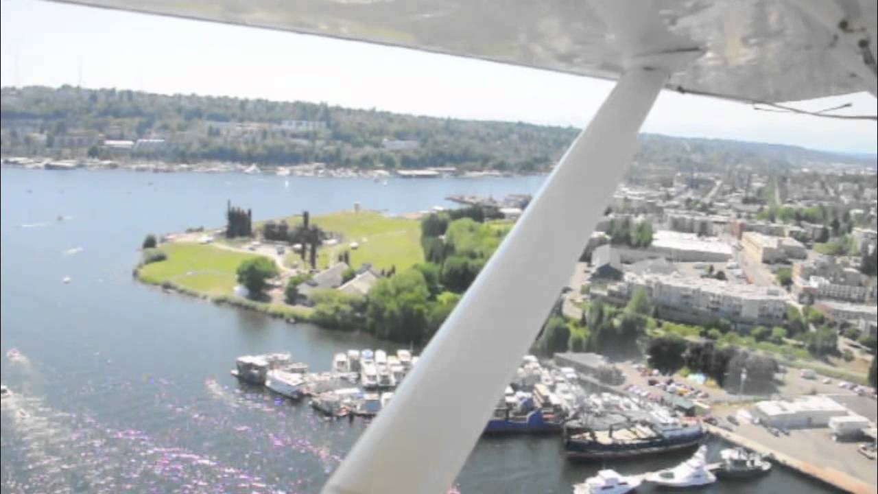Kenmore Air Seaplane Tour Lake Union, Seattle Washington YouTube