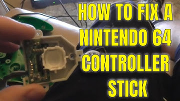 ️HOW TO FIX A LOOSE NINTENDO 64 (N64) CONTROLLER (JOYSTICK)