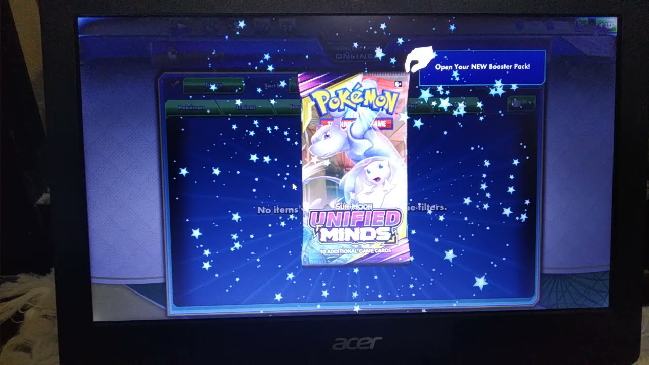 PCTGO Unified Minds Opening Booster's Packs