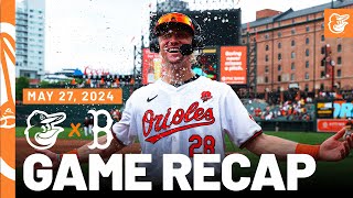 Red Sox vs. Orioles Recap (5\/27\/24) | MLB Highlights | Baltimore Orioles