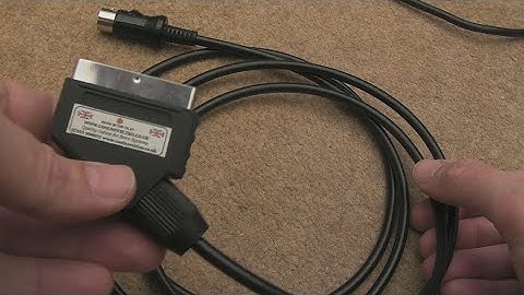 Brand New Atari STFM RGB Cable Only Displaying Composite - Quick Fix