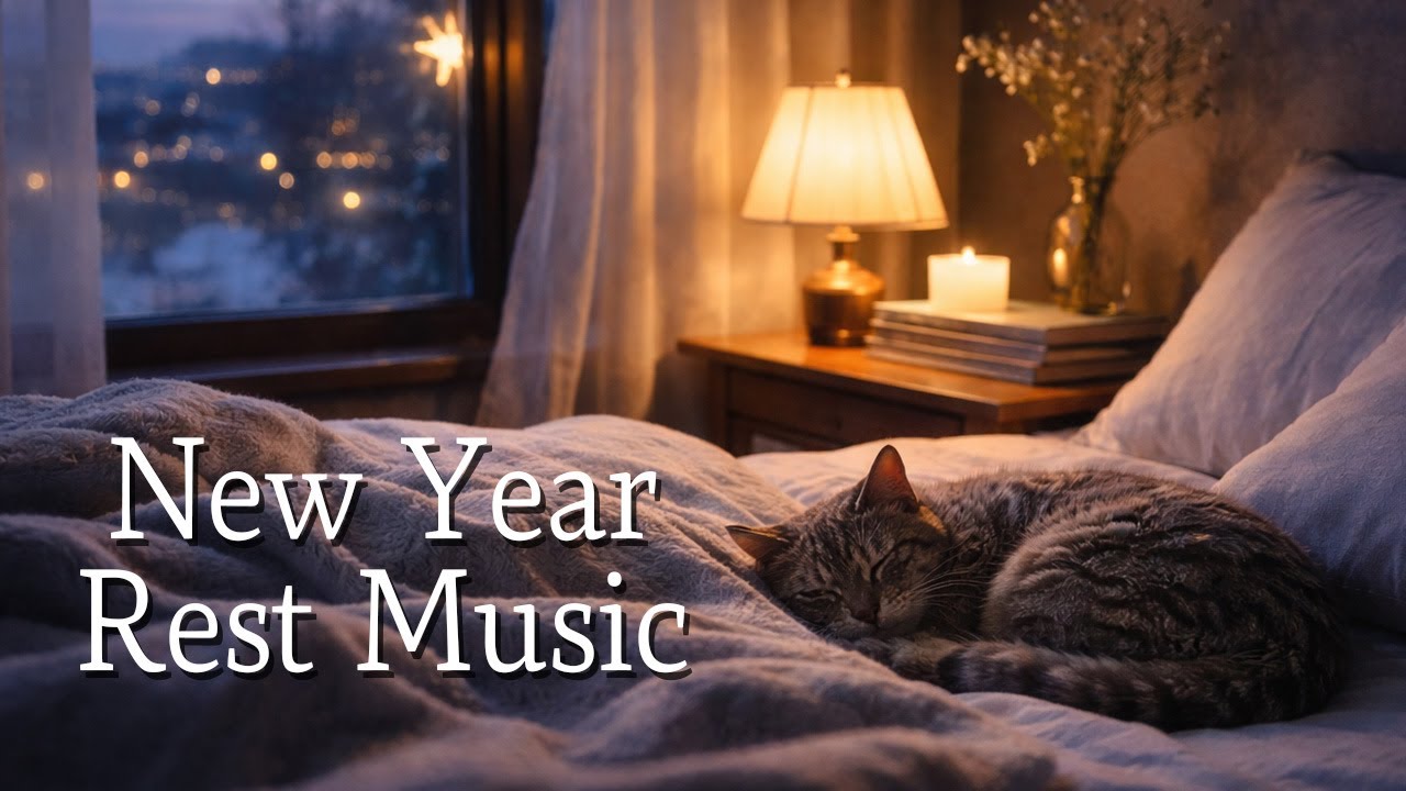 【作業用BGM・睡眠用BGM】新しい年へ、安心して眠る音楽｜Gentle Music for Rest Before the New Year | Calm Background Music