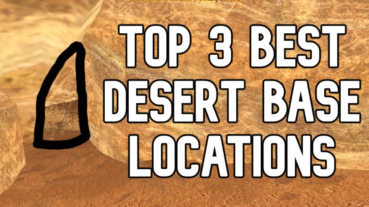 Top 3 BEST Lost Island Desert Base Locations & Rat Holes for PvP | ARK: Survival Evolved