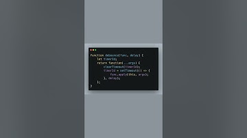 Master Debounce in JS to Optimize Apps #JavaScript