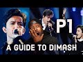 A guide to Dimash (S.O.S , Across Endless Dimensions, Diva Dance, Hello, olimpico,  ETC) Reaction P1