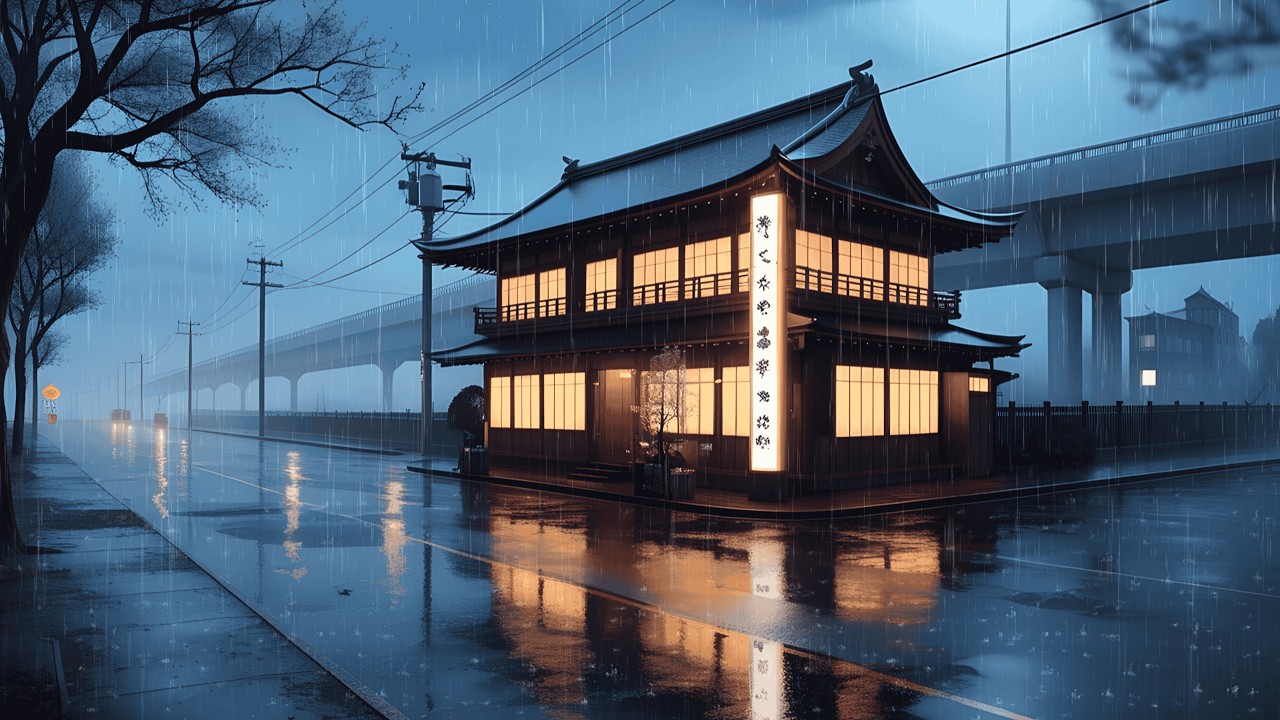 Rainy Day ☔ Chill Lo-fi Hip Hop for Study / Relax / Work ☕ Coffee Vibes