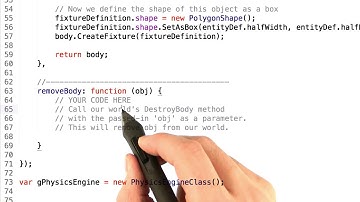 Destroying Physics Bodies - HTML5 Game Development