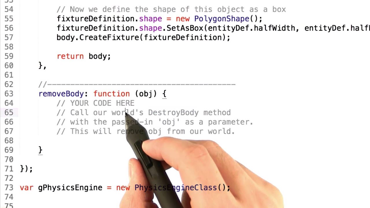 Destroying Physics Bodies - HTML5 Game Development - YouTube