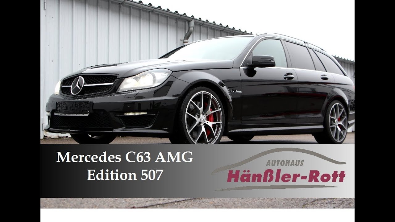 ★ Mercedes-Benz C63 AMG Edition 507 ★ 6,3l Brutaler V8 Sound ★  Car Porn ★ for Sale ★ zu Verkaufen