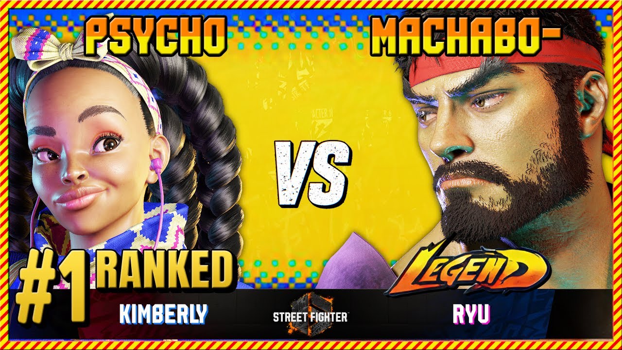STREET FIGHTER 6 ▰ PSYCHO (#1 Ranked Kimberly) vs MACHABO (RYU) ▰ SF6 High Level Gameplay
