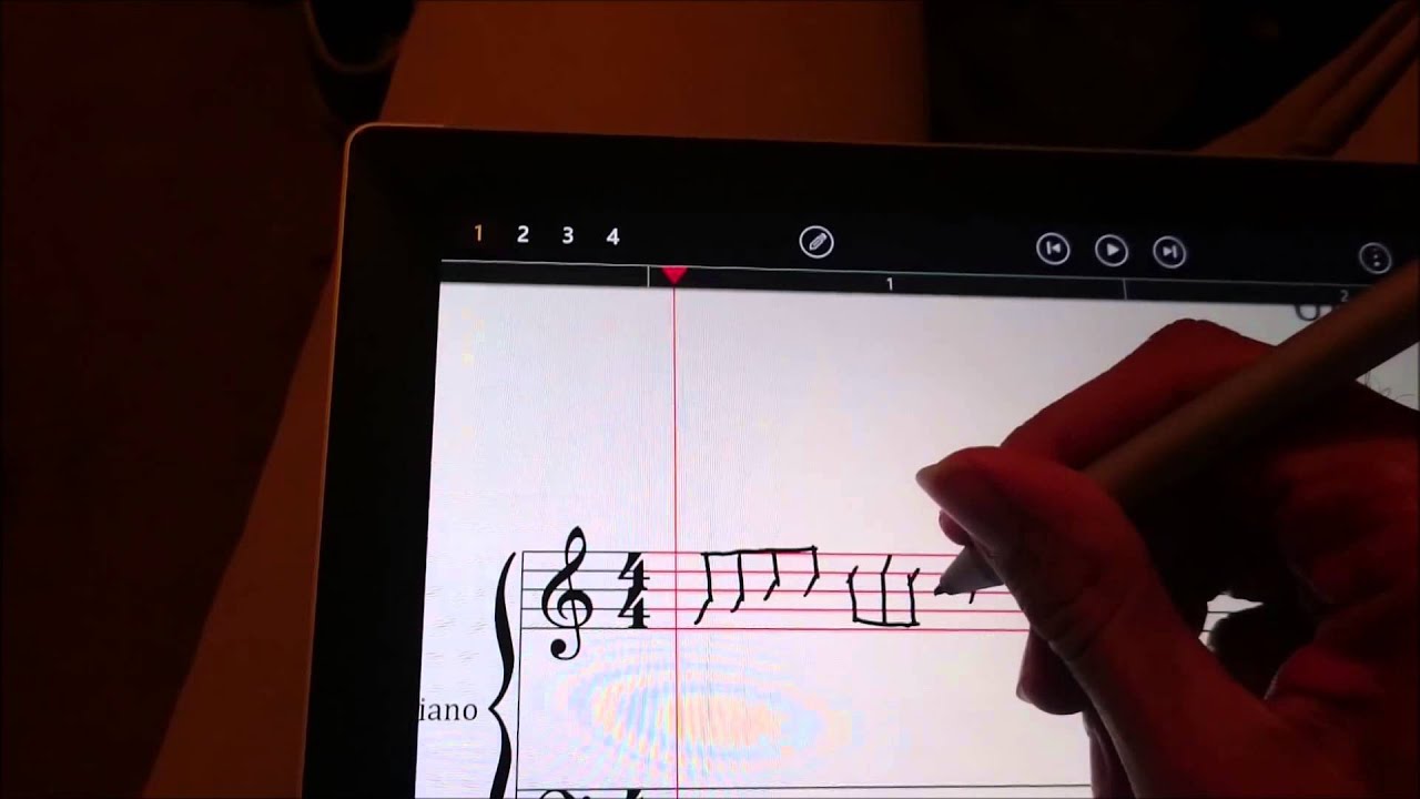 First time testing StaffPad on the Microsoft Surface Pro 3! AWESOME APP YouTube