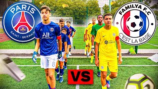 NOTRE PREMIER MATCH VS LE PSG ! EP2 FC FAMILYA