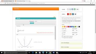 Resolución de problemas con Widgets de Wolfram Alfa