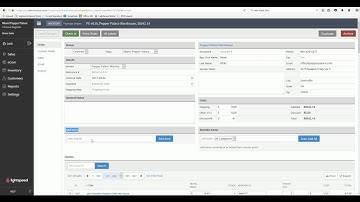 Create Purchase Order In Lightspeed
