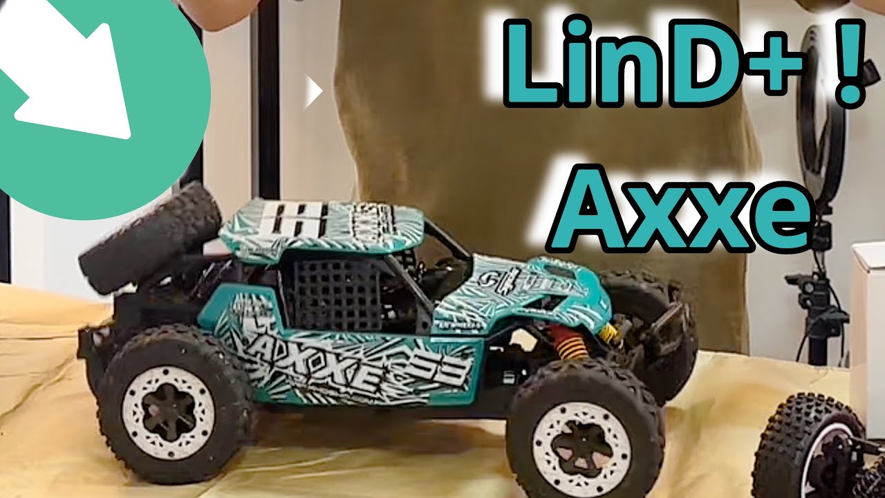 Unbox Kyosho Axxe - um dos mais legais! Perfeito para iniciantes 