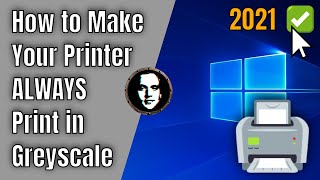 How to Make A Printer Always Print in Greyscale on Windows