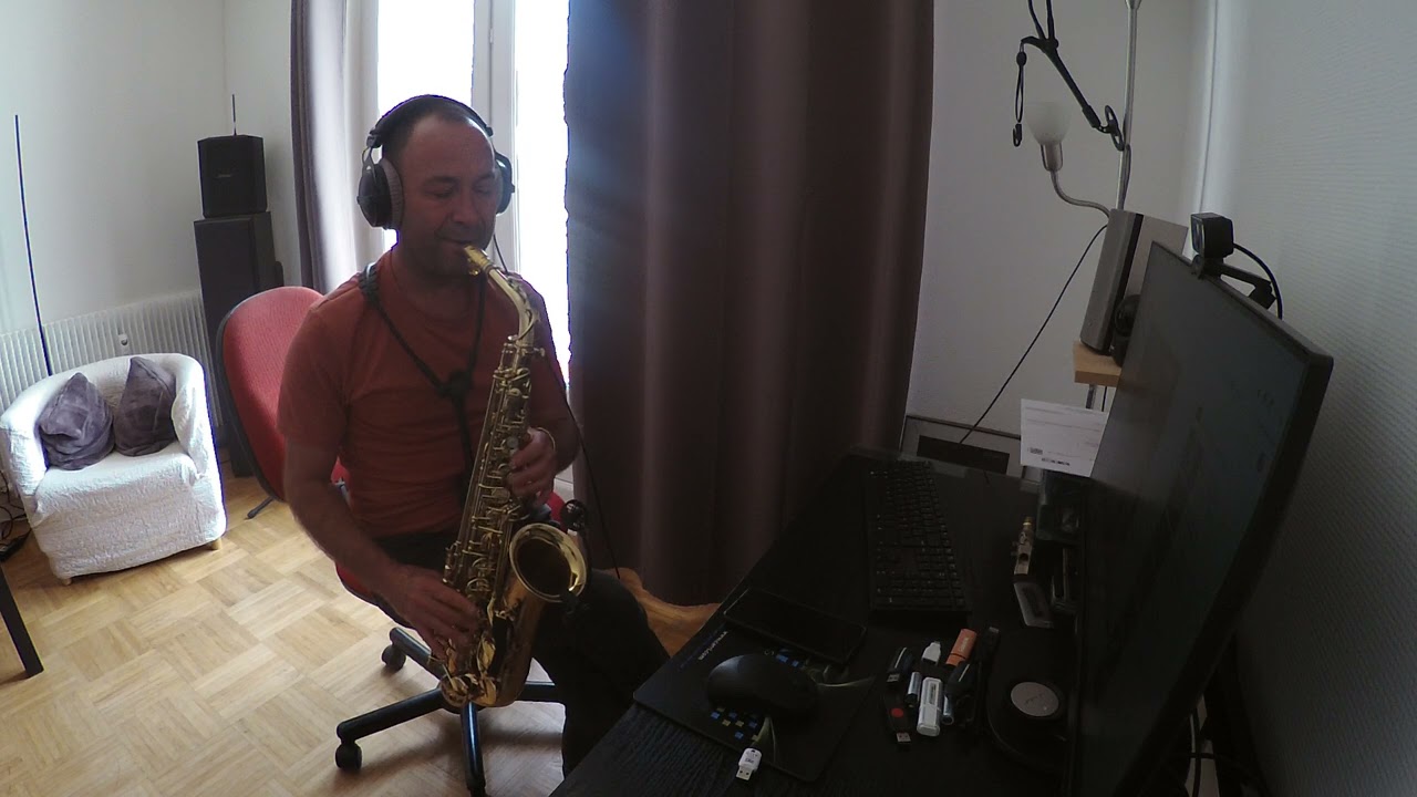 StephSAX 🎷 [ Will You ? - Hazel O'Connor ] saxophone sax solo cover