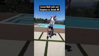 Stephen A. claimed he heard Lonzo has trouble getting up from a sitting position
