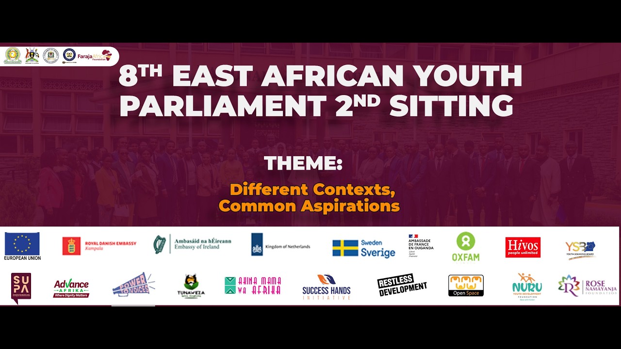 8th EAST AFRICAN YOUTH PARLIAMENT