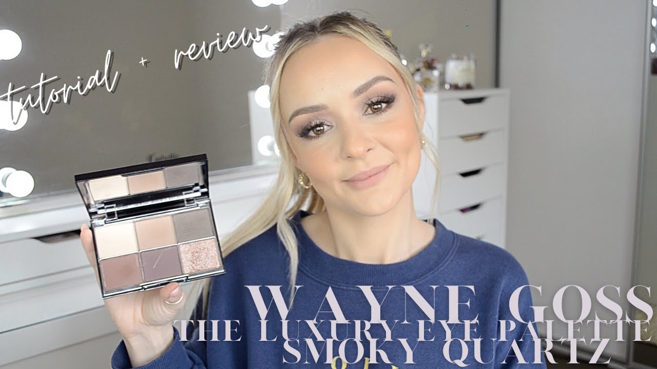 Wayne Goss The Luxury Eye Palette Smoky Quartz - Tutorial + Review