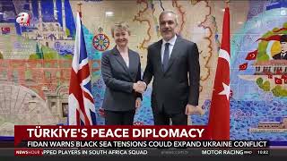 Fidan Warns Black Sea Tensions Could Expand Ukraine Conflict