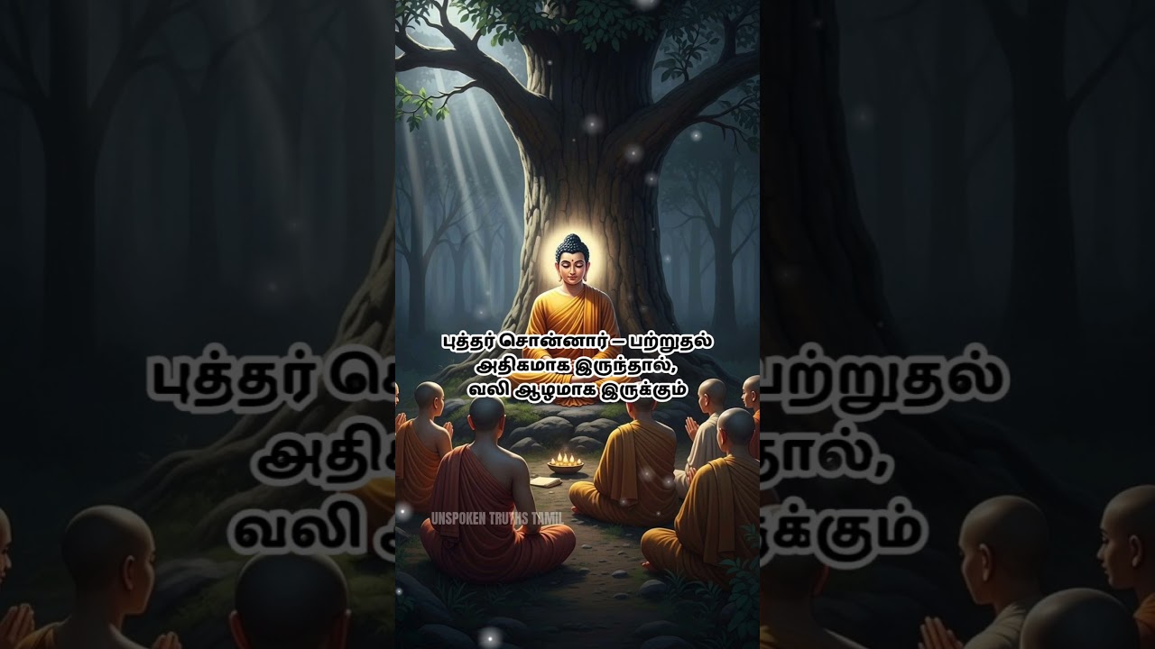 உன் மனம் ஏன் பலவீனமாகிறது? 😳 | புத்தர் சொன்ன அதிர்ச்சி காரணம் #lifelessons #tamilmotivation