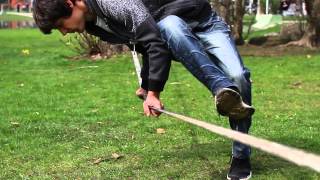 Slackline Tutorial: Baby-Freeze